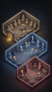 3D map interface