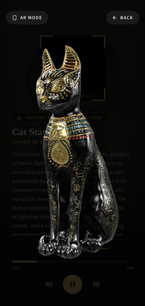 3D model viewer interface